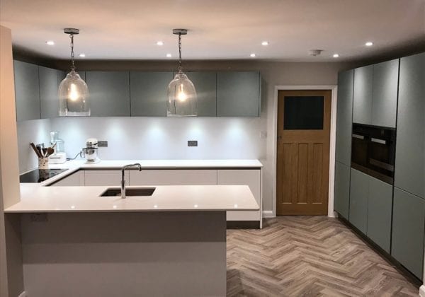 handleless kitchen