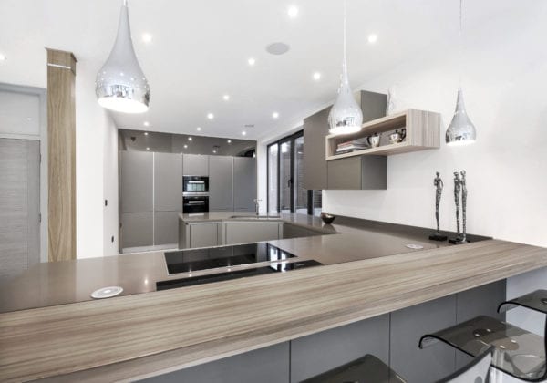 u shaped kitchen designs